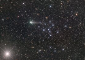 O cometă uriașă va trece foarte curând pe lângă Pământ. Cum putem să o observăm