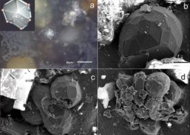 Cristale necunoscute până acum, descoperite în praful de meteorit