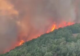 România trimite avioane militare să lupte cu incendiile din Slovenia (Video)