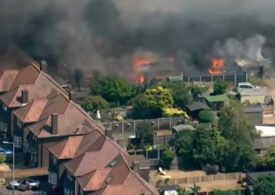 Incendiu masiv la periferia Londrei, în cea mai fierbinte zi din istoria Marii Britanii (Video)