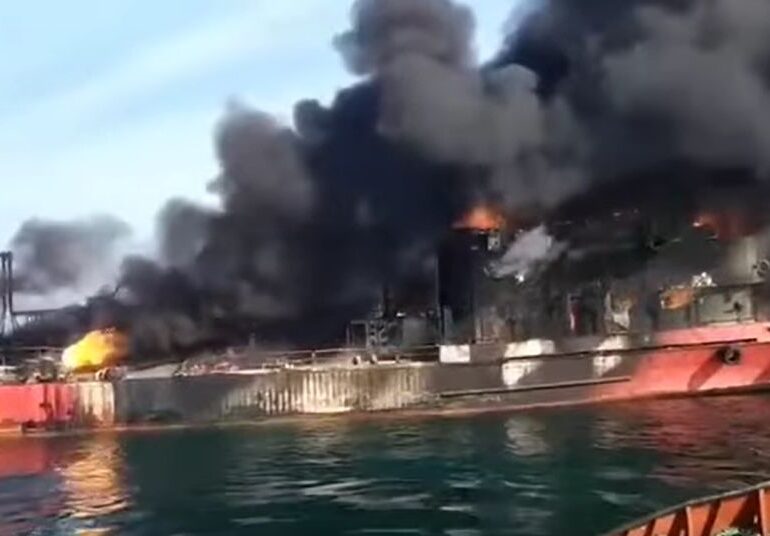 „Bombă ecologică cu explozie întârziată” în Marea Neagră, după un nou atac al rușilor