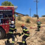 Incendiu devastator în Grecia, unde un oraş întreg a fost evacuat. Zeci de pompieri români se luptă cu flăcările, iar MAE a dat alertă de călătorie (Foto)