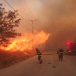 Drumuri închise în Thassos de teama incendiilor. Nu se mai poate ajunge la plaje faimoase