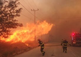 Drumuri închise în Thassos de teama incendiilor. Nu se mai poate ajunge la plaje faimoase