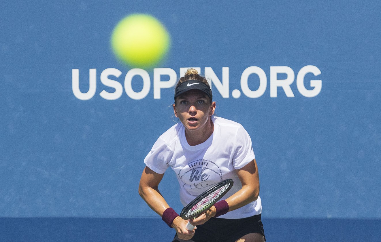 Simona Halep, eliminată în primul tur de la US Open de Daria Snigur