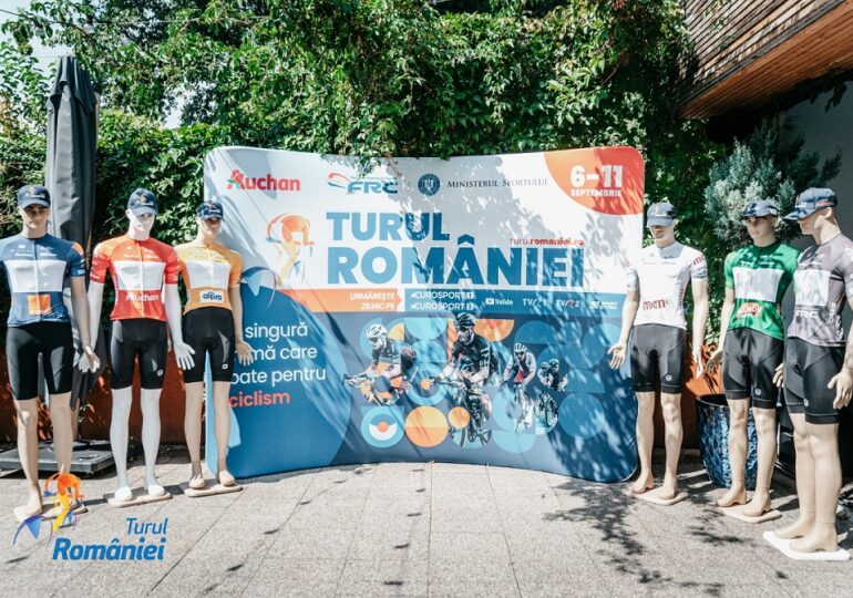 Turul României 2022 începe pe 6 septembrie la Satu Mare: Peste 130 de cicliști din 15 țări vor parcurge un traseu de peste 850 km
