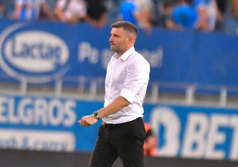 Universitatea Craiova și-a demis antrenorul după numai 7 meciuri - oficial