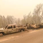 Dezastrul lăsat în urmă de incendiul devastator din California (Foto & Video)