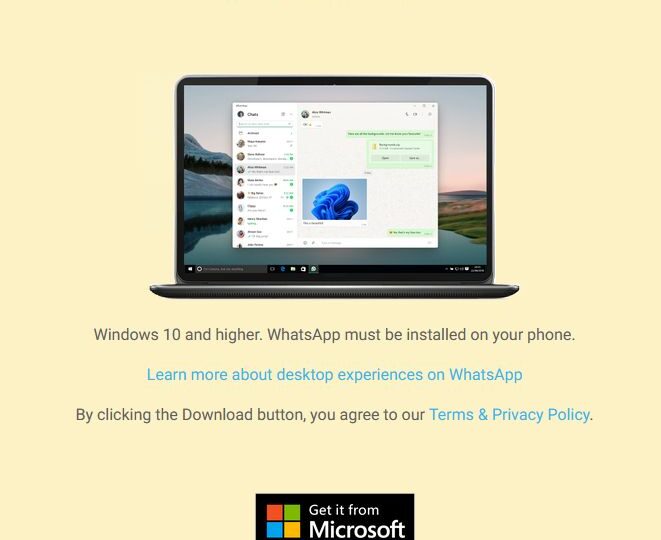 WhatsApp a lansat oficial aplicaţia nativă de Windows şi are un mare avantaj