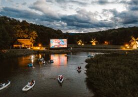 Experiență spectaculoasă care anunță a 29-a ediție Astra Film Festival. Cinema plutitor pe lacul din Dumbrava Sibiului