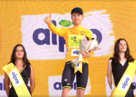 Jakub Otruba câștigă etapa a 4-a din Turul României. Tricoul galben ajunge la britanicul Mark Stewart
