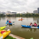 Premieră națională la Cluj: Nevăzătorii pot merge singuri cu caiacul pe două lacuri