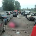 Carnagiu în Zaporojie, unde un convoi umanitar a fost bombardat: Acuzații reciproce pentru zecile de morți și răniți (Foto)