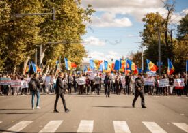 Protest pro-rus la Chișinău. Mii de oameni au cerut demisia Maiei Sandu și a guvernului (Galerie foto & Video)