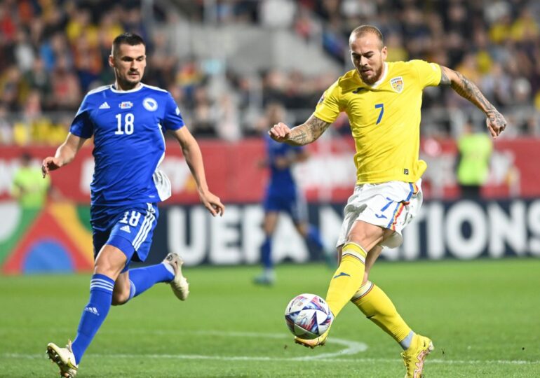 România face scor cu Bosnia, dar retrogradează în Divizia C a Ligii Națiunilor
