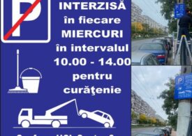 Program pilot în Sectorul 6 destinat curățeniei: Fără mașini parcate miercurea