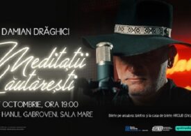 Damian Drăghici în concertul „Meditații lăutărești”, pe 27 octombrie, la ARCUB