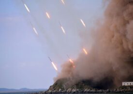 Coreea de Nord a lansat o ploaie de obuze: „Un  avertisment serios pentru Sud”