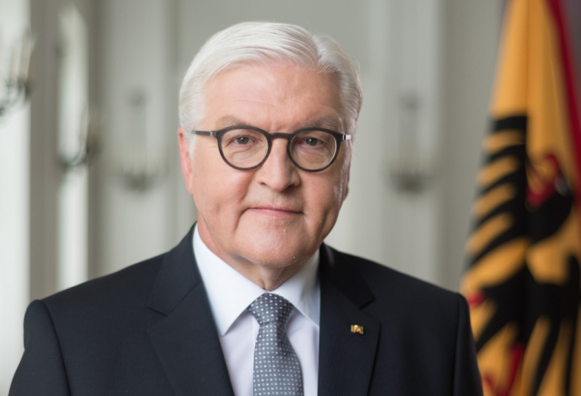 Imaginea zilei: Irişi pentru Steinmeier