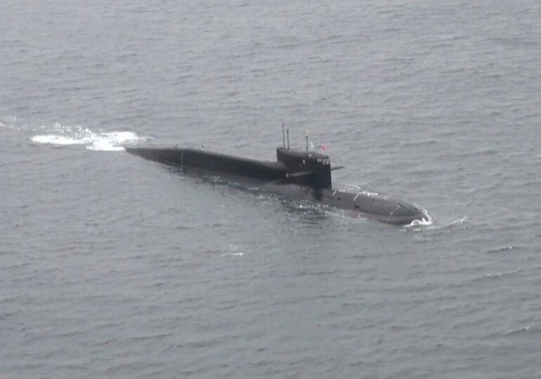 După ce fusese dat dispărut, "submarinul Apocalipsei" a fost depistat în "curtea din spate" a marinei ruse (Foto)