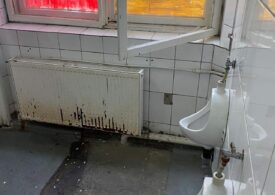 Sindicatul Europol publică imagini din toaletele Facultăţii de Jandarmi: Igrasie, rugină, mizerie, mucegai (Foto)
