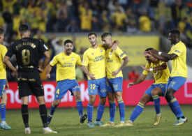 Laude pentru Florin Andone, care a bifat o nouă reușită pentru Las Palmas: Gol de atacant