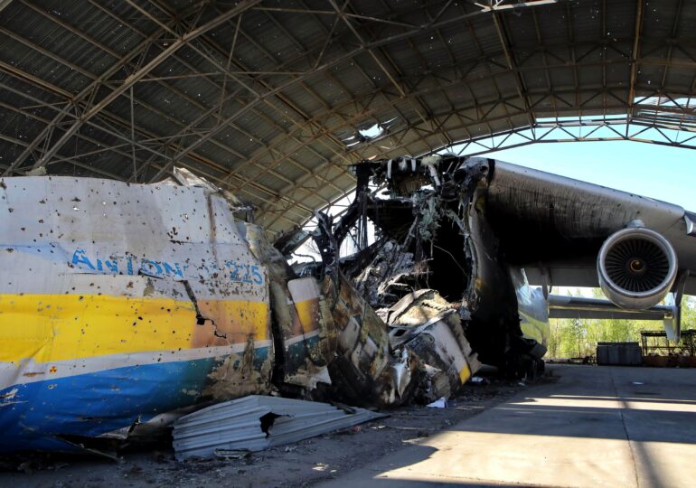 Începe reconstrucția Antonov AN-225, cel mai mare avion comercial din lume, distrus în războiul din Ucraina