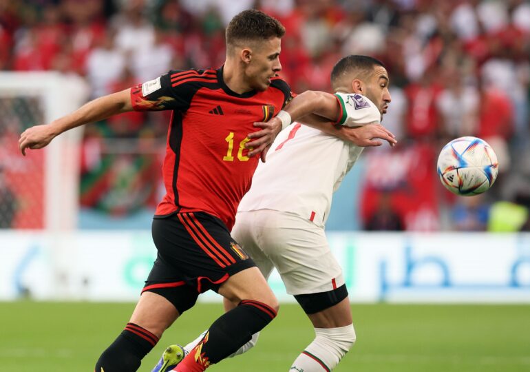 Cupa Mondială 2022: Maroc surprinde pe toată lumea și învinge Belgia, medaliata cu bronz a ultimului turneu final