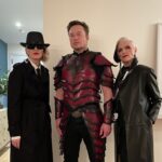 Elon Musk a postat primele imagini de la petrecerea de Halloween: Miliardarul nu a părăsit Statele Unite