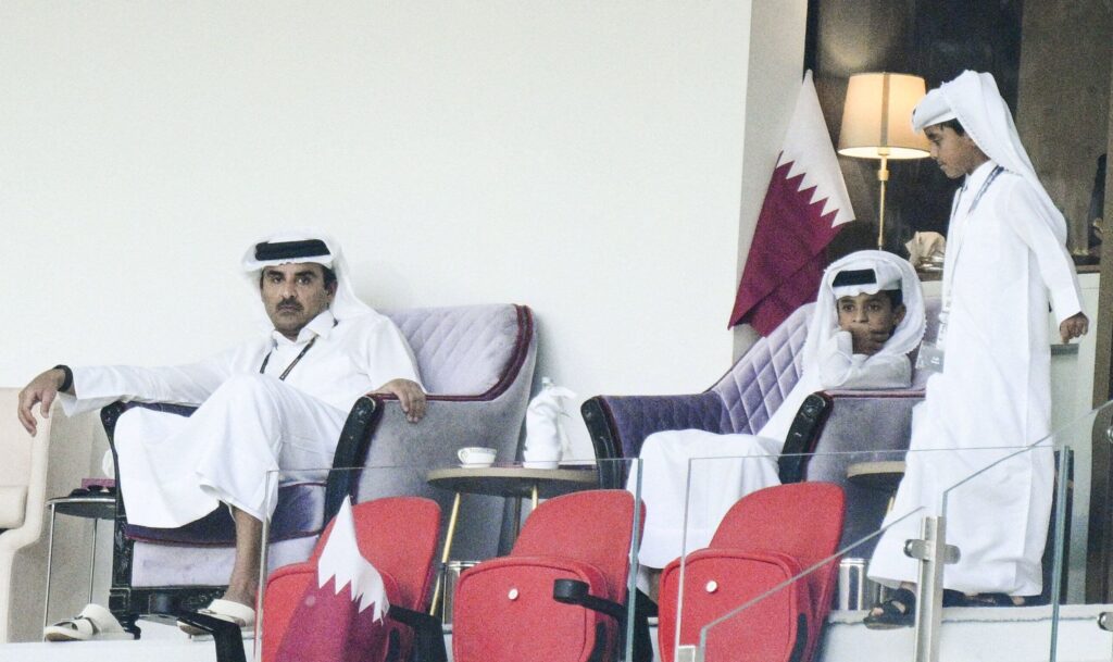 Emirul Qatarului, șeicul Tamim ben Hamad All Than