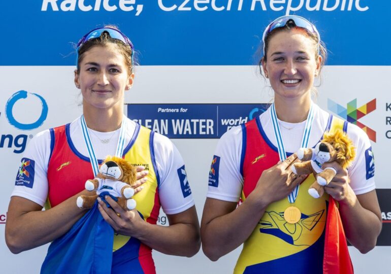 Simona Radiș și Ancuța Bodnar, din nou campioane mondiale la canotaj