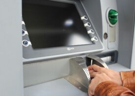 Un bancomat a fost aruncat în aer de hoți, în Constanța (Video)