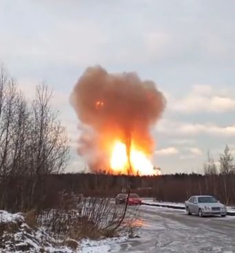 O explozie uriașă a zguduit Sankt Petersburg (Video)