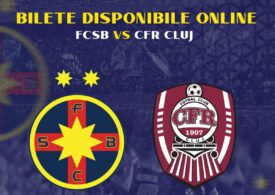 Prețul biletelor pentru derbiul dintre FCSB și CFR Cluj