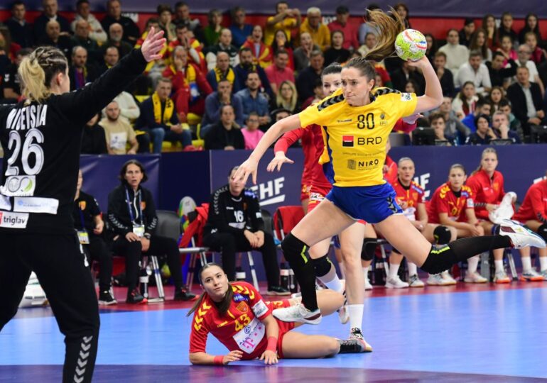 România pierde cu Muntenegru și ratează semifinalele Campionatului European de handbal feminin