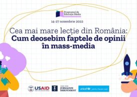 CJI și UNICEF invită toți profesorii și elevii să participe la cea mai mare lecție de educație media din România