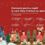 Campania umanitară „Fii Moș Crăciun pentru o zi” ajunge pe 23 decembrie la copiii din județele Giurgiu, Călărași și Teleorman