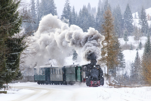 Mocanita,the,Steam,Train,From,Bucovina