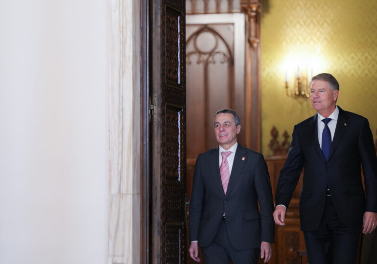 Președintele Elveției: România trebuie să facă parte din Schengen. Nu reușești întotdeauna atunci când vrei sau când meriți