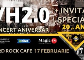 VH2 și Gabriel Cotabiță revin în concertul aniversar programat pe 17 februarie la Hard Rock Cafe