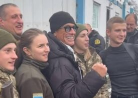 Cum a fost filmat Jean-Claude Van Damme alături de militarii ucraineni (Video)