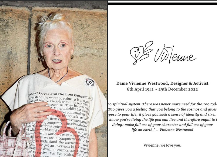 A murit Vivienne Westwood. Creatoarea de modă avea 81 de ani