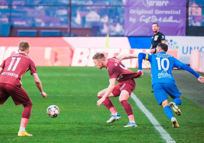 FC Hermannstadt a învins în prelungiri CFR Cluj, în ultimul meci al anului