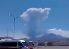 Chile: Vulcanul Lascar a început să erupă (Video)