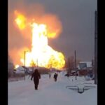 Explozie la un gazoduct din Rusia (Video)