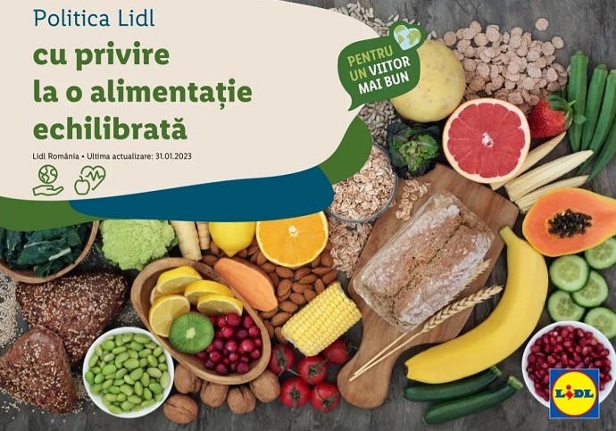 Măsurile adoptate de Lidl pentru o alimentație echilibrată