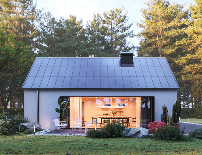 Acoperișul solar revoluționar care generează energie pentru întreaga locuință