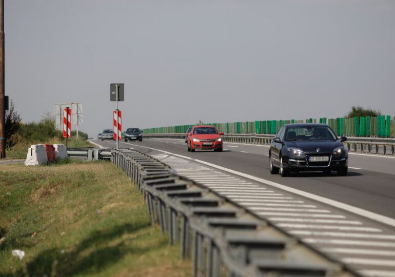 De luni, vor fi restricții de trafic pe autostrada A2 București - Constanța