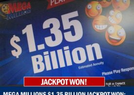 America mai are un miliardar. A fost câștigat marele premiu la loteria Mega Millions