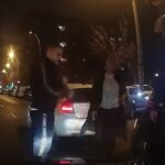 Șoferul unui Logan e bătut, scuipat și înjurat de un cuplu cu BMW, în București: De ce te bagi tu în fața mea? (Video)